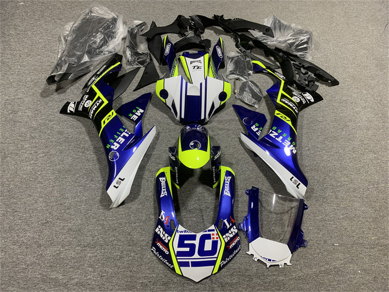 Amotopart Yamaha YZF 1000 R1 2015-2019 Fairing Kit Bodywork Plastic ABS