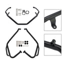 2025+ Honda X-Adv 750 Upper + Lower Engine Guard Frame Crash Bar Kit Black