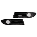2PCS Fog Light Cover Grille Grill Fit VW Polo 9N3 GTI 2005-2009