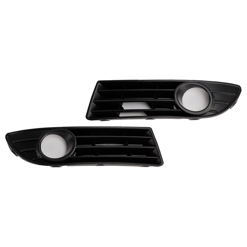 2PCS Fog Light Cover Grille Grill Fit VW Polo 9N3 GTI 2005-2009