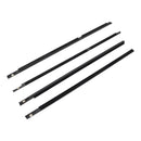 4PCS Door Glass Belt Outer Molding Weatherstrip For Suzuki Grand Vitara 09-13