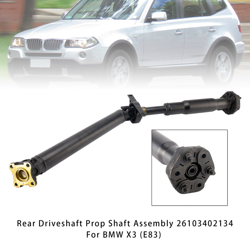 Rear Driveshaft Prop Shaft Assembly 26103402134 For BMW X3 (E83)