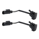 2pcs Windshield Washer Nozzles Spray Jet 61667054445 for BMW E63 E64 645Ci 650i