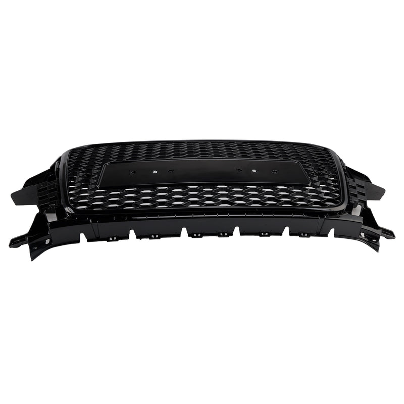 RSQ3 Style Front Honeycomb Mesh Grille Fit Audi Q3 2011-2015 Gloss Black