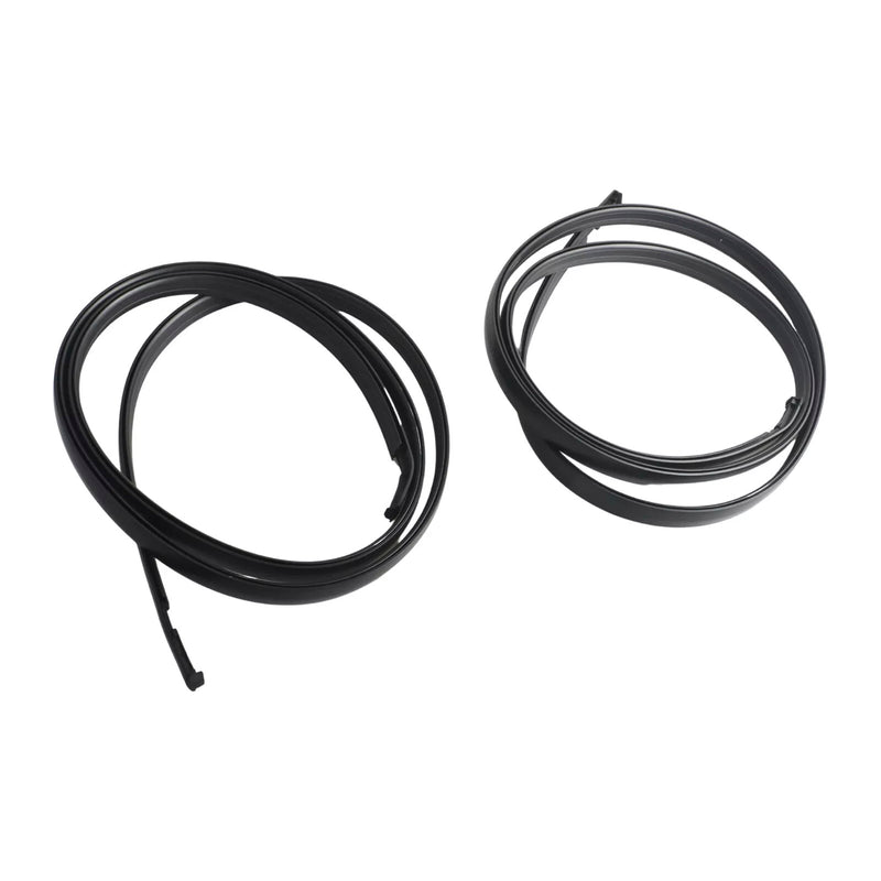 2PCS Roof Drip Molding Trim Left & Right Side Rubber For Toyota SEQUOIA
