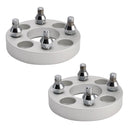 1" Wheel Spacers Kit Cable Golf Carts Lug Nuts Silver For Yamaha Club Car Ezgo