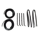 1997 Ford F250 HD Front Door Weatherstrip Seal Kit 8PCS Door Window Sweep Weatherstrip Seal Kit