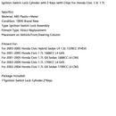 Ignition Switch Lock Cylinder with 2 Keys (with Chip) For Honda Civic 1.3L 1.7L