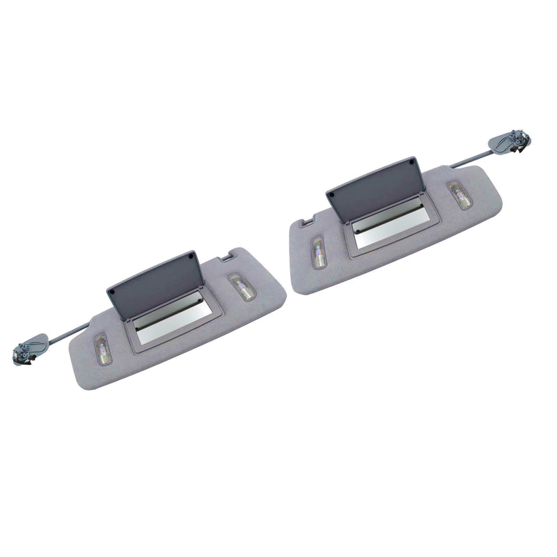 2PCS Gray Sun Visor Left & Right 22870346 23459643 For Chevrolet GMC 2014-2019