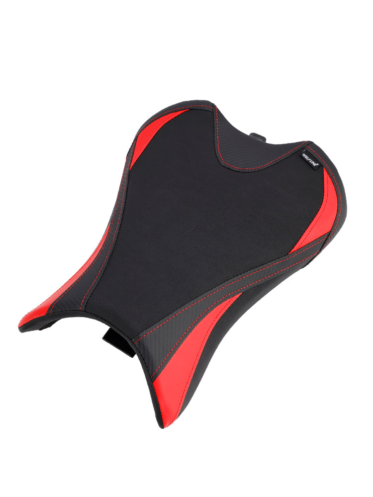Front Driver Seat Raider Cushion Fit Black For Street Triple 765/S/R 2019-2022 Black