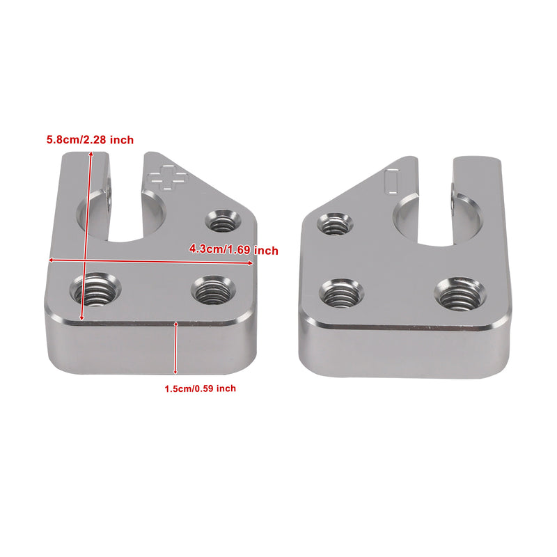 74098 Battery Terminal Multi Power Block Silver