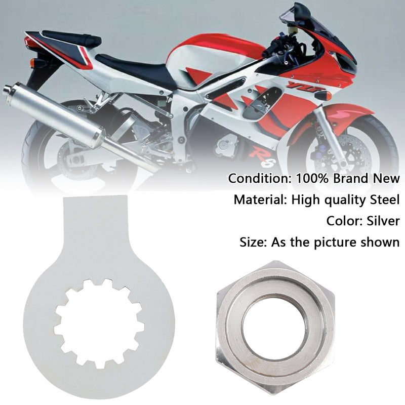 Front Sprocket Nut Lock Washer Tab Kit For YAMAHA R6 YZF 600 1000 TDM 850