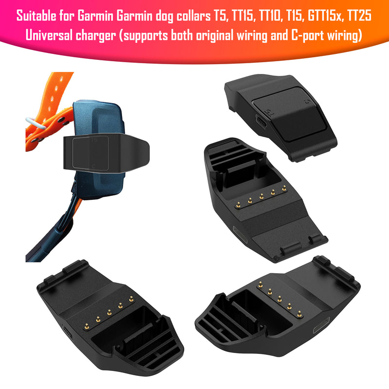 Charging Base Charger Cable For Garmin Pet Collar T5/TT15/TT10/T15 G TT15x TT25
