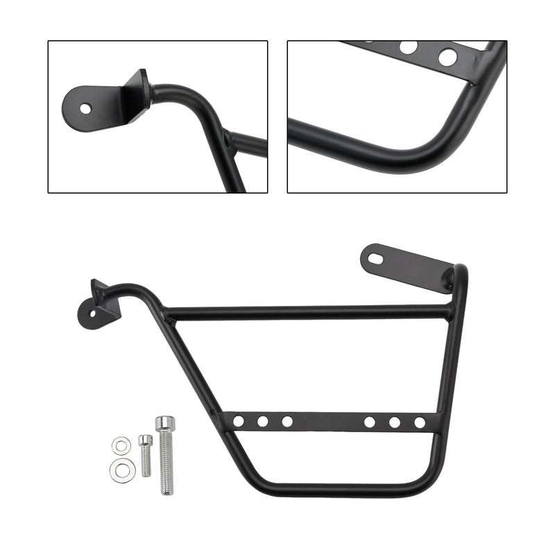 Saddlebag Support Mounting Bracket Racks Black For Guzzi V7 750Cc 21-24 Right