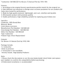 Carburetor 16010B5320 For Nissan J15 Datsun Pick Up 1970-1981