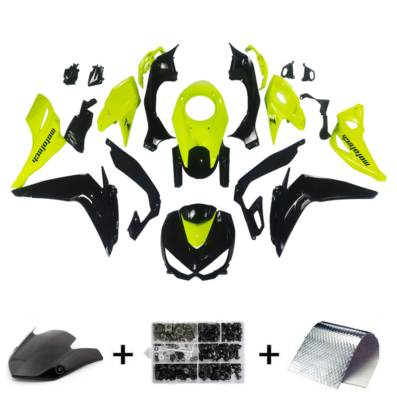 Amotopart Kawasaki Z1000 2014-2017 Fairing Kit Bodywork Plastic ABS