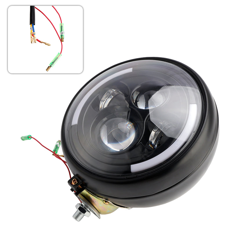 7 Inches Spotlight Headlight Fog Multifunctional Black