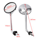 Rear View Mirror Chrome M8 left & right For Vespa LX50 LX 50 LX125 LX150 2T 4T