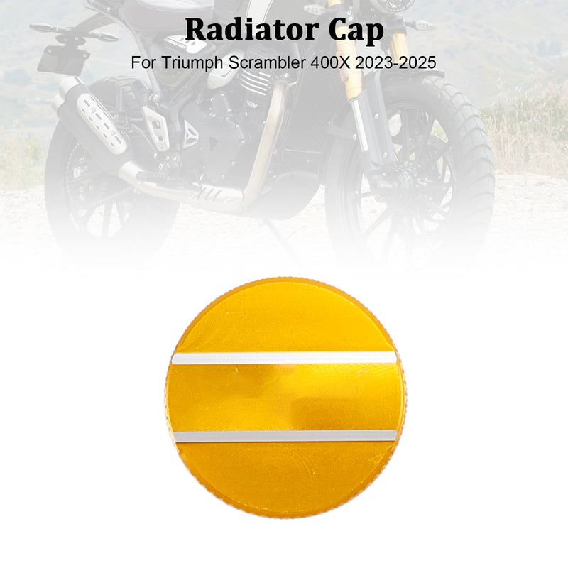 Radiator Cover coolant Cap Lid For Scrambler 400X 2023 2024 2025