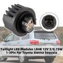 Taillight LED Modules LR4B 12V 3/0.75W 1-3Pin For Toyota Sienna Sequoia