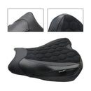 Front Driver Seat Raider Cushion Pu Fit For KAWASAKI Ninja ZX-4R RR 2023 Black