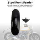 2015-2025 For Ducati Scrambler 800（Desert Sled/Nightshift/Full Throttle/ Icon/Icon Dark/Urban Motard) Steel Front Fender Mudguard