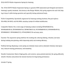 2PC DC61-01257N Washer Suspension Spring For Samsung Replaces 592-49396 592-49474