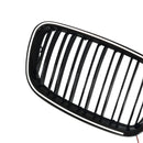 2009-2014 For BMW X6 M (E71) Gloss Black Front Bumper Kidney Grill Grille 51137307599 51137307600