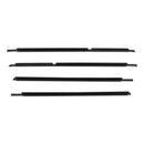 4PCS Front+Rear Door Window Belt Trim Molding For Toyota Lexus IS300 2001-2005