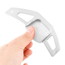 Steering Wheel Paddle Shifter Extension For Kia Forte Cadenza Aluminium Silver