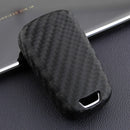 Leather Silicone Car Key Case Cover With Buckle For Chevrolet