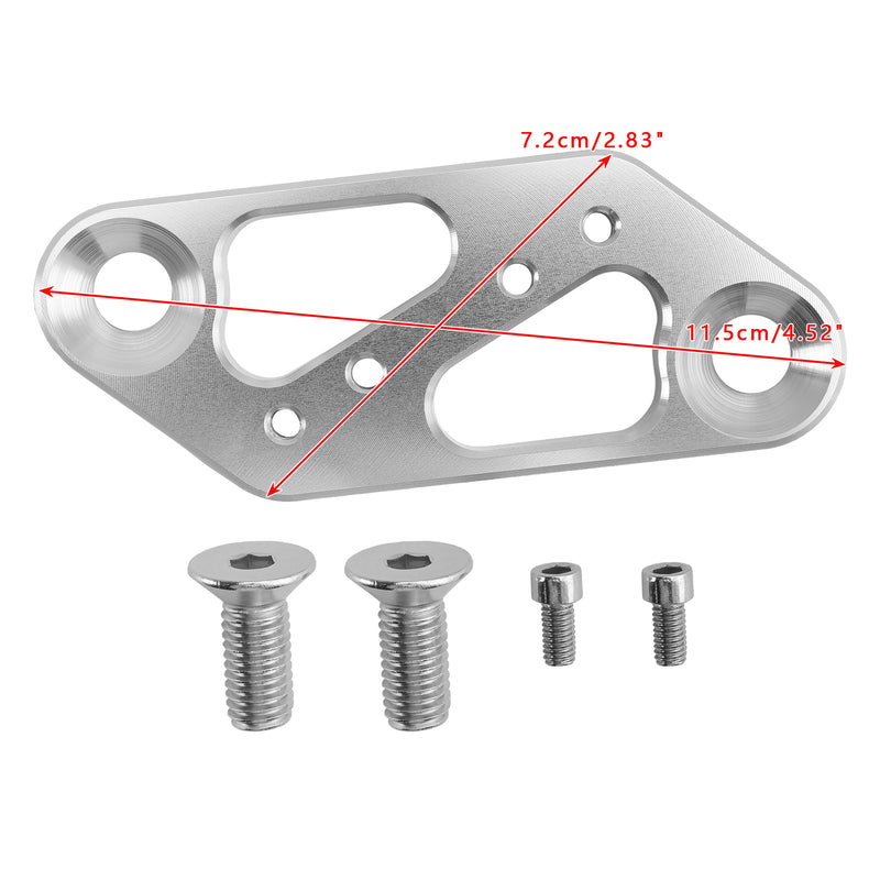 Fuel Pressure Regulator Mount Fit LS Cylinder Head Mounting Billet Fit Chevy