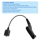 K Interface Headset Port Converter Cable for XPR6300 XPR6350 XiR P8268 DP3400