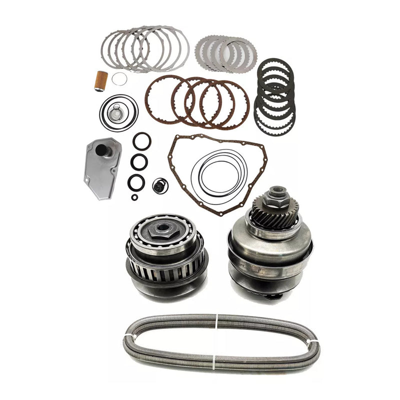 Transmission Master Rebuild Kit & Pulley W/ Belt JF015E RE0F11A 29T For MITSUBISHI