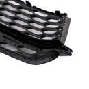 2PCS Front Fog Lamp Black Grille Grill Fit AUDI A5 S-Line S5 2013-2016