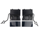 A Pair Car Front Bumper Tow Hook Eye Cover Cap For VW Touarge 2014 - 2018