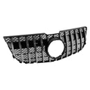 Front Grille Grill Mesh Chrome For Mercedes Benz GLK X204 2013-2015 GT
