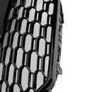 RS5 Style Sport Front Honeycomb Grille Grill Fit Audi A5 S5 B9 2017-2019