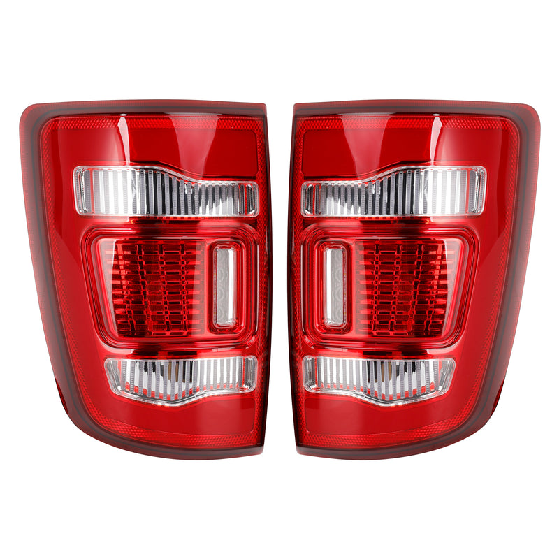 Left+Right LED Tail Light Assembly For Dodge Ram 1500 2009-2018