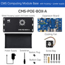 Raspberry Pi CM5 PoE Expansion Board Computing Module Baseboard Support M.2 NVMe