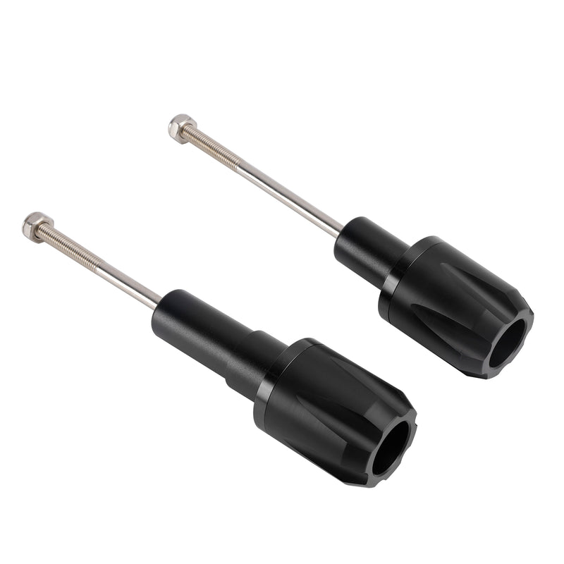 Crash Bobbin Protector Slider Aluminum Black For Kawasaki Ninja 650 2017-2023