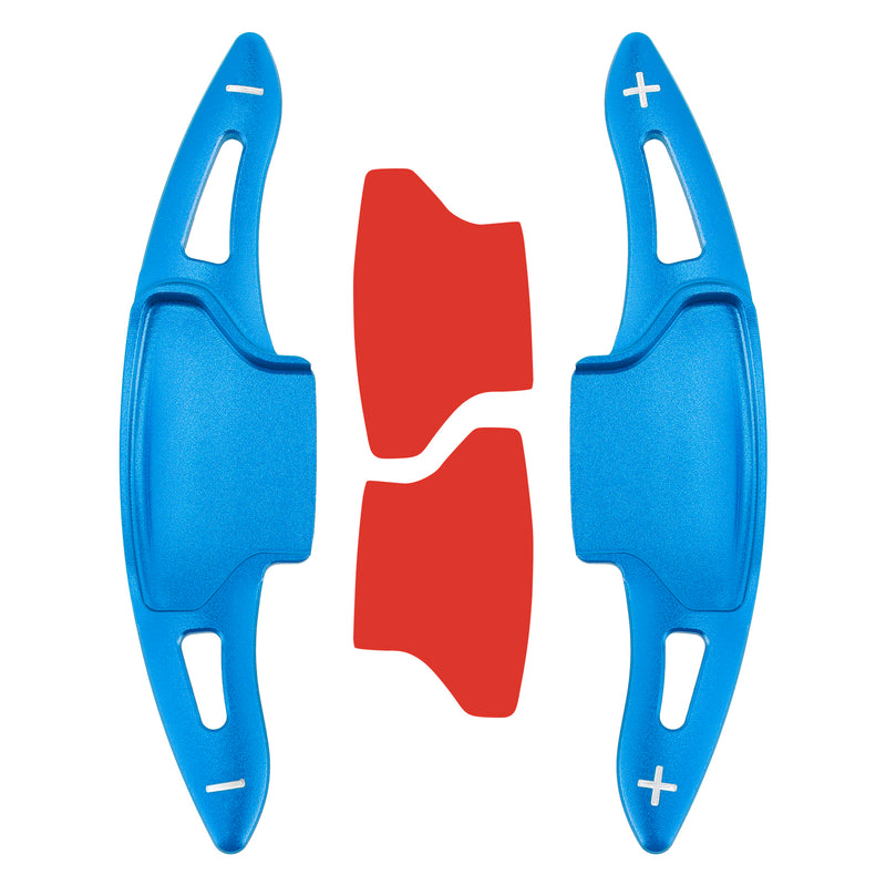 Steering Wheel Paddle Shifter Extension For Ford Explorer 20-23 Aluminium Blue