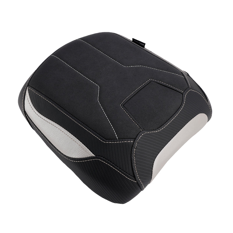 Rear Passenger Seat Cushion Pu Pillion Flat Black For Yamaha Tracer 9 Gt 21-23 Black