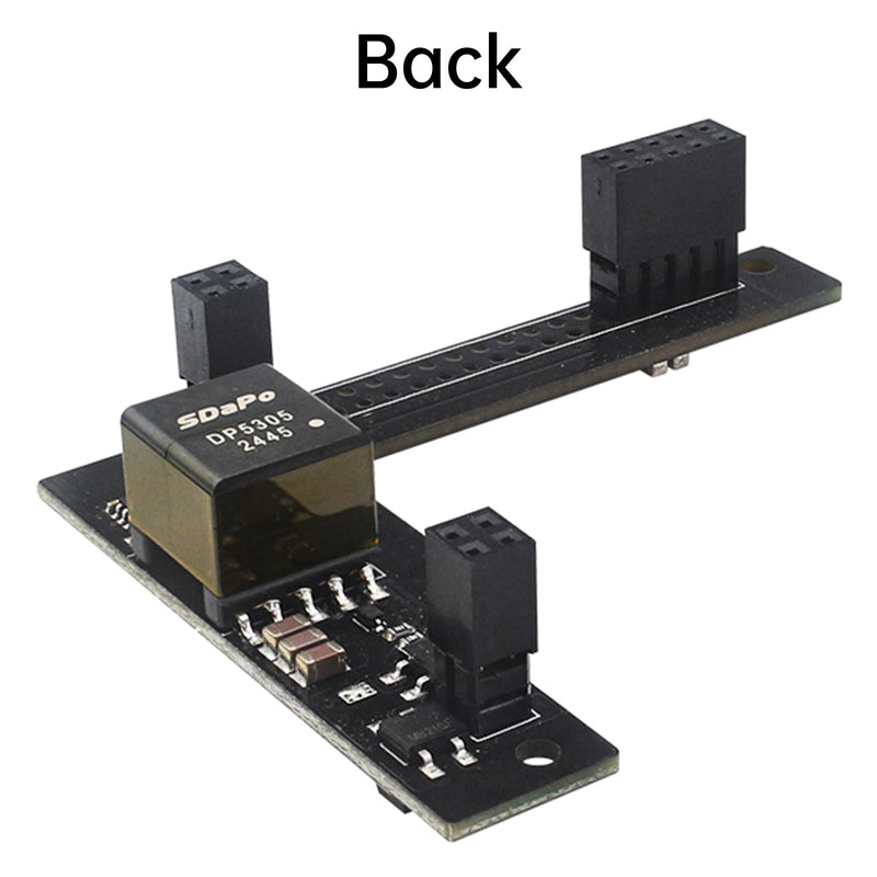 Raspberry Pi5 Dedicated POE Expansion Board 5V 4.5A Isolated Module Heat Sink