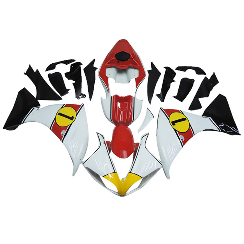 Amotopart Yamaha YZF 1000 R1 2009-2011 Fairing Kit Bodywork Plastic ABS