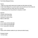 2025-2026 Yamaha YZF-R3 YZF R25 MT-03 Front Fender Mudguard Fairing