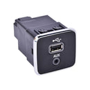 Front Charging Port USB AUX 53224228 for Jeep Compass Cherokee 2017-2021 Acc