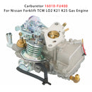 Carburetor 16010-FU400 For Nissan Forklift TCM LO2 K21 K25 Gas Engine