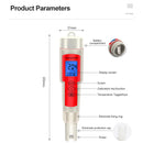 4In1 PH/TDS/EC/Temperature Digital Meter Pen Water Quality Analysis Tester