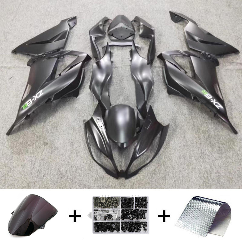 Amotopart Kawasaki ZX6R 636 2013-2018 Fairing Kit Bodywork Plastic ABS